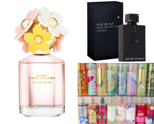 Perfumes cover photo collage
