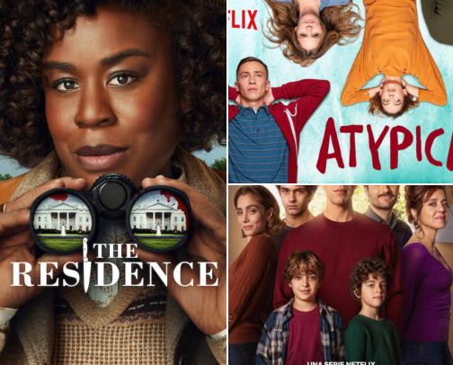 Binge watching series cover photo collage