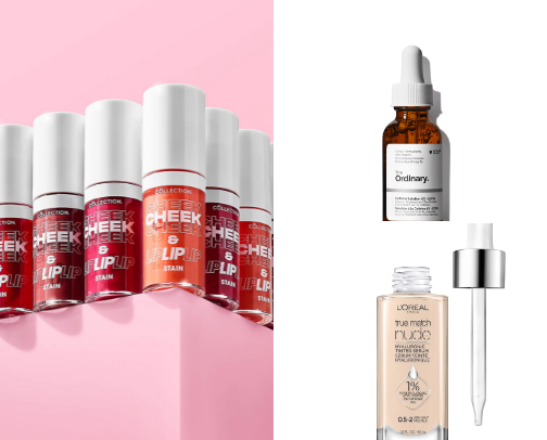 drugstore products that feels UNREAL. cover photo collage