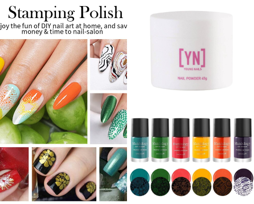 Nail lovers cover photo collage