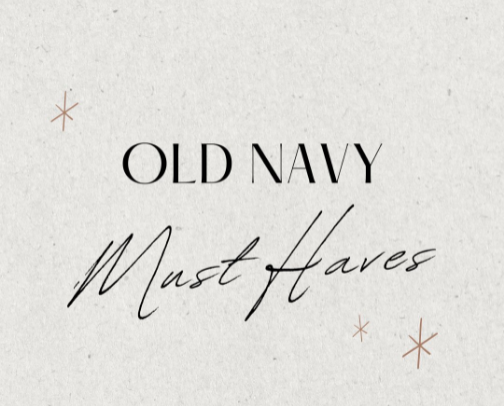 Old Navy Must Haves cover photo collage
