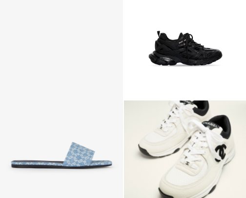 Shoes in style cover photo collage