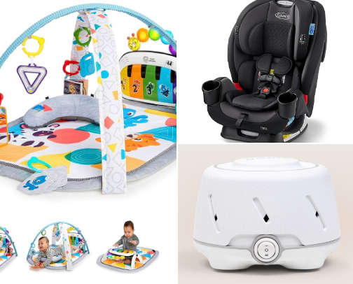 Baby essentials I have at my house cover photo collage