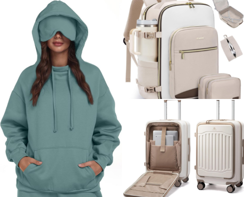 Airport Travel and Comfort cover photo collage