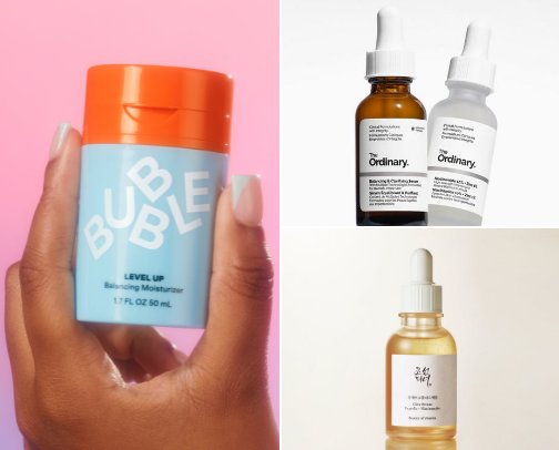 skincare products worth buying 💰 cover photo collage