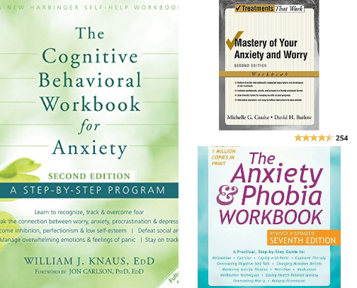 Anxiety Resources to Supplement Therapy cover photo collage