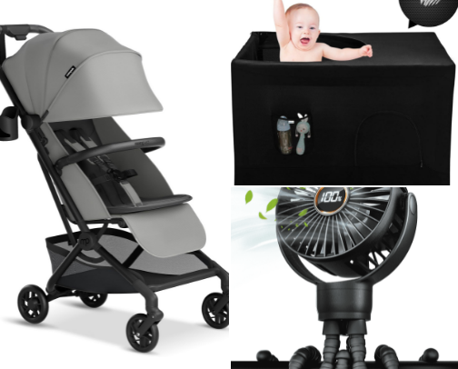 Traveling w/ Toddler cover photo collage