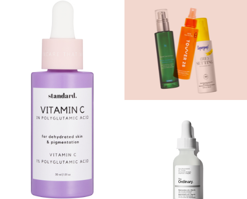 Beauty and skin care must haves cover photo collage