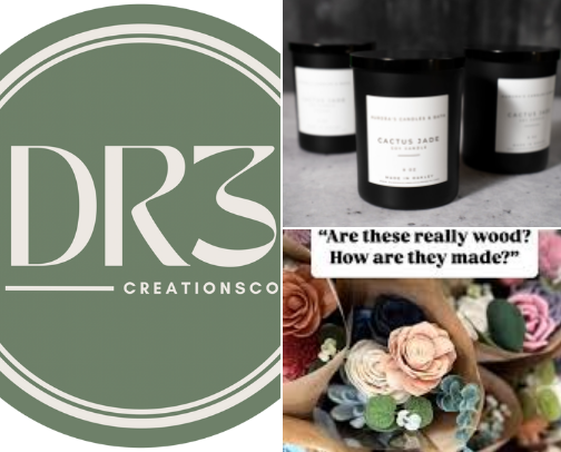 shop small business. cover photo collage