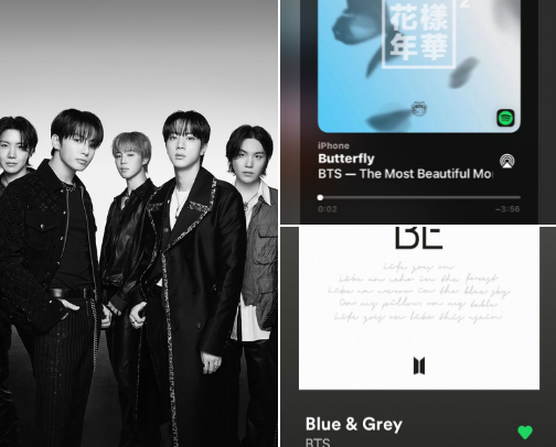 Songs That Feel Like a Hug: My Favorite BTS Playlist cover photo collage