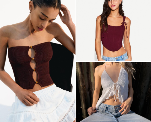 Tops for summer that will make eyes turn👀 cover photo collage