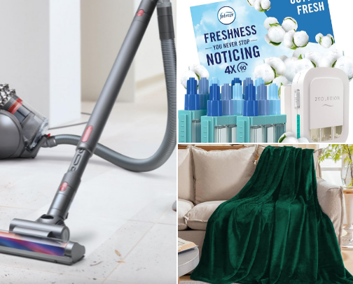 Creating a cozy clean home cover photo collage