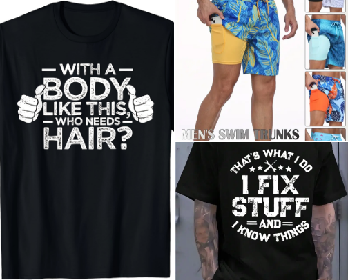 Things my wife ordered me...and I secretly love. cover photo collage
