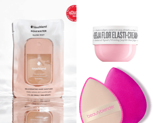 Skincare cover photo collage