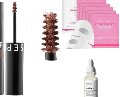 My favorite beauty recs cover photo collage