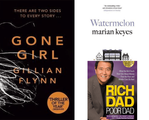 Books I LOVE cover photo collage