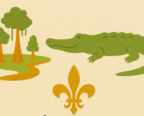 All my favorites from Louisiana cover photo collage