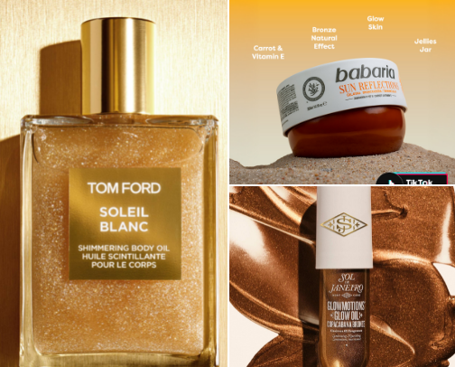 Products that make your skin look like a glowing goddess cover photo collage