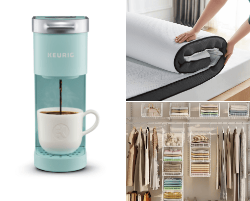 dorm essentials cover photo collage