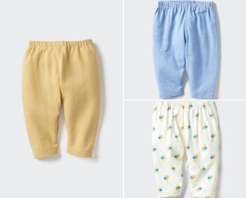 Celana legging bayi dan anak cover photo collage
