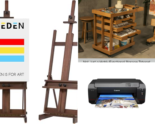 Art Studio Supplies Worth the Money cover photo collage