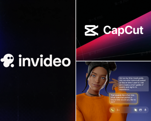 apps de inteligencia artificial cover photo collage