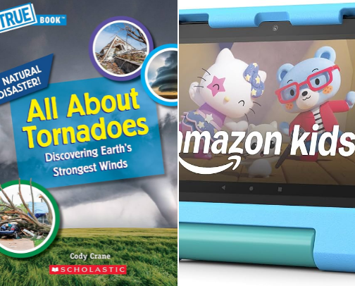 Comfort for Littles with Storm Anxiety ⛈️ cover photo collage