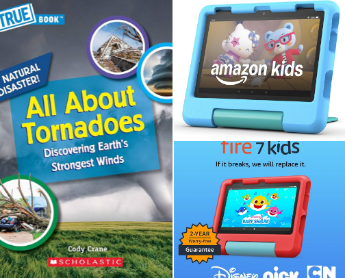 Comfort for Littles with Storm Anxiety ⛈️ cover photo collage