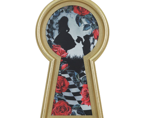 “Step into Alice in Wonderland cover photo collage