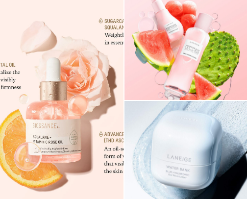Glow Without the Shine: Skincare Essentials for Oily Skin cover photo collage