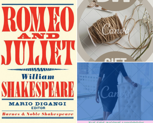 My favorite book recs cover photo collage