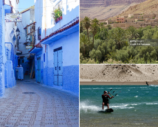 Best Places to discover in Morocco cover photo collage