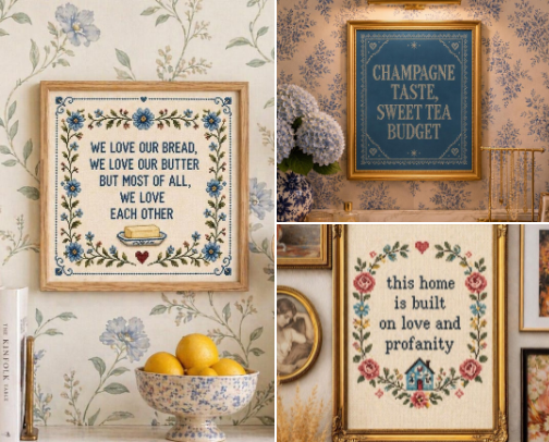 Wall Art cover photo collage