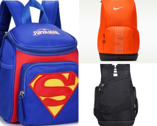 School bag for Kids🏫 cover photo collage