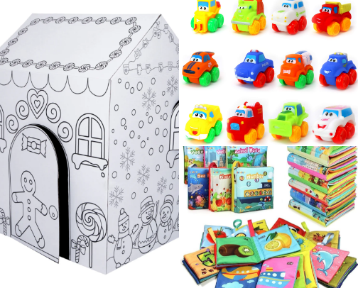 Christmas Gift ideas for the little ones cover photo collage