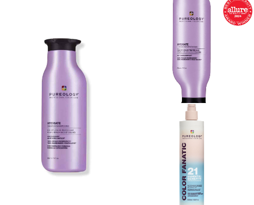 low maintenance blonde must haves 👩🏼🩷 cover photo collage