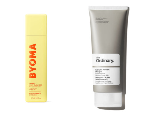 Skincare cover photo collage