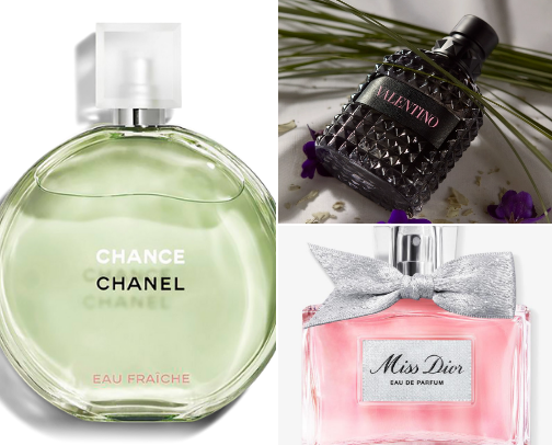 Perfume recommendation cover photo collage