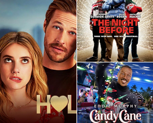 Christmas Movie Marathon Watch List cover photo collage