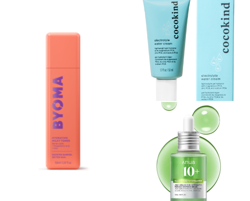 Skin Cycling Products 🫧 cover photo collage