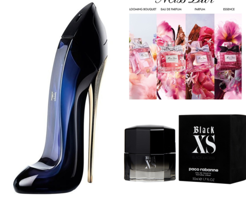 Perfumes cover photo collage