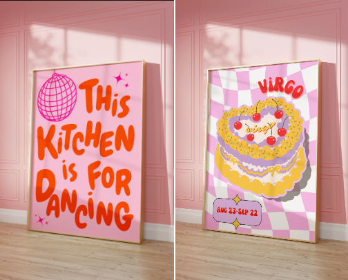Funky Wall Art Finds You Didn’t Know You Need 🖼 💗 cover photo collage