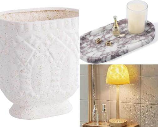 Bathroom essentials cover photo collage