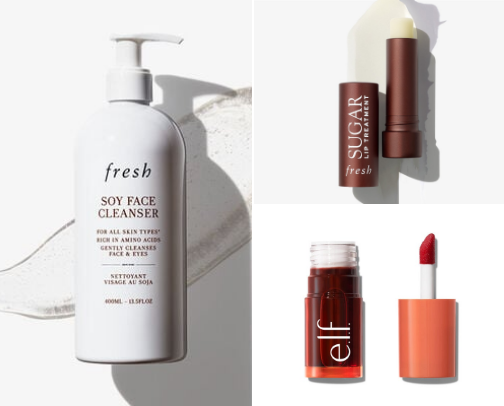 My favorite beauty recs cover photo collage