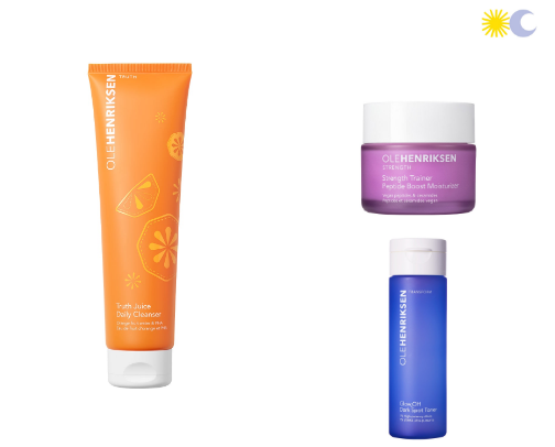 Skincare Routine cover photo collage