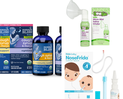 Little Ones Under The Weather: Your Go To Sick Day Essentials cover photo collage