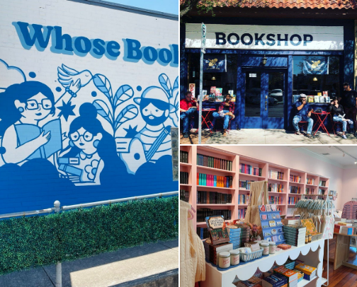 Support Indy Bookstores (NTX edition) cover photo collage