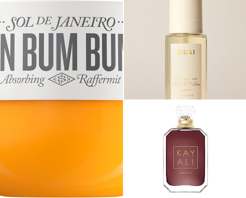 Body & Fragrance cover photo collage
