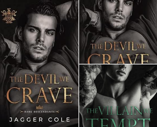Read Online - Companions to The Devil We Crave: A Dark College Romance (Dark Descendants) cover photo collage