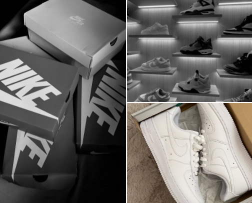 Nike On Repeat cover photo collage